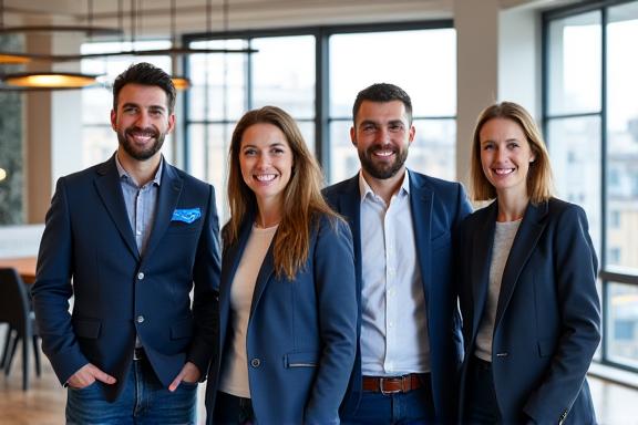Équipe BlueHarbor Logistics bureau Paris