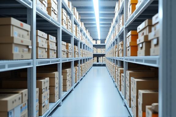 Centre de micro-fulfillment automatisé